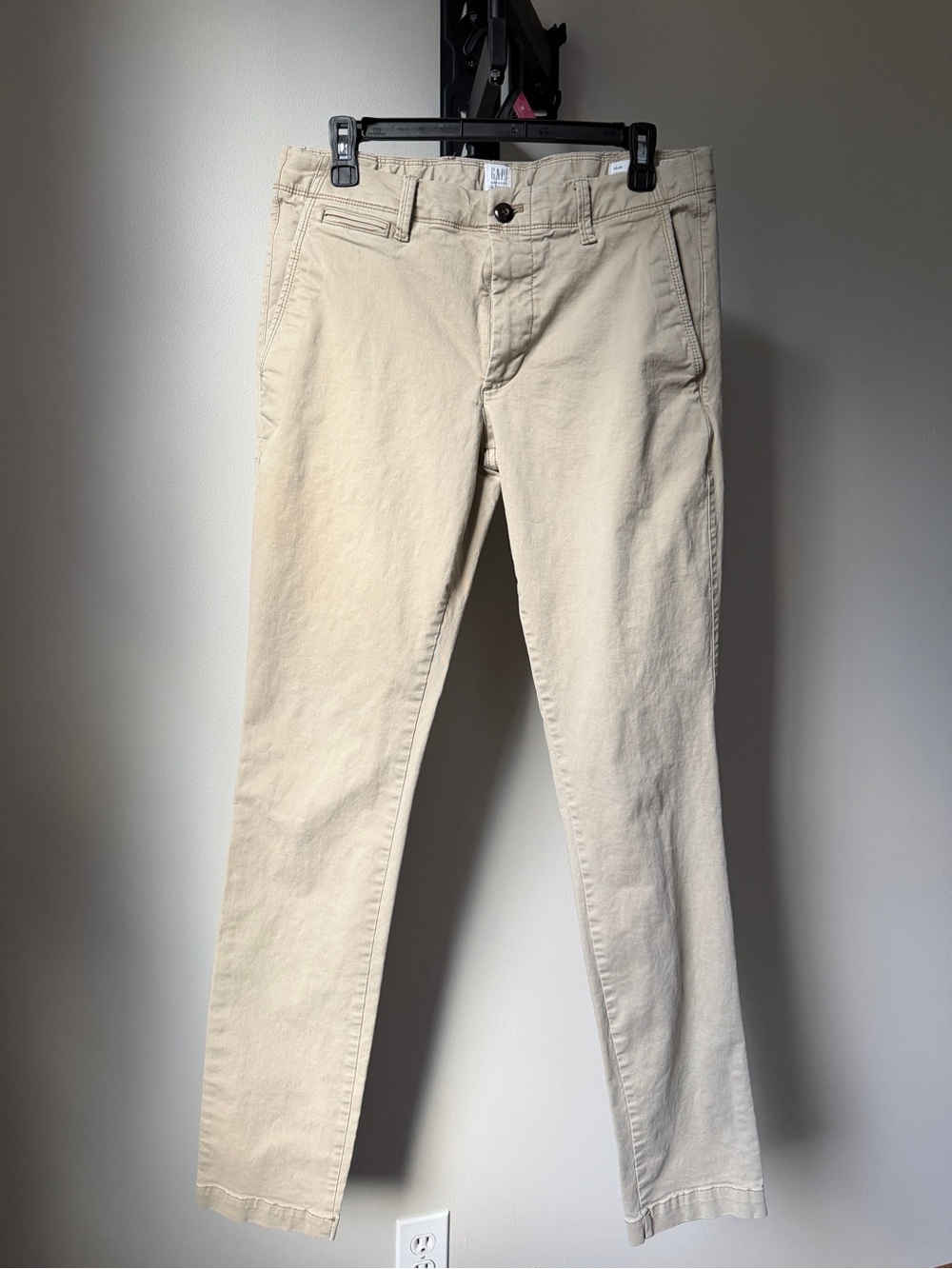 GAP Men's Khaki Skinny Chino Pants - Light Beige